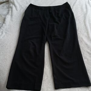 Elegant Black Wide-Leg Women's Pants